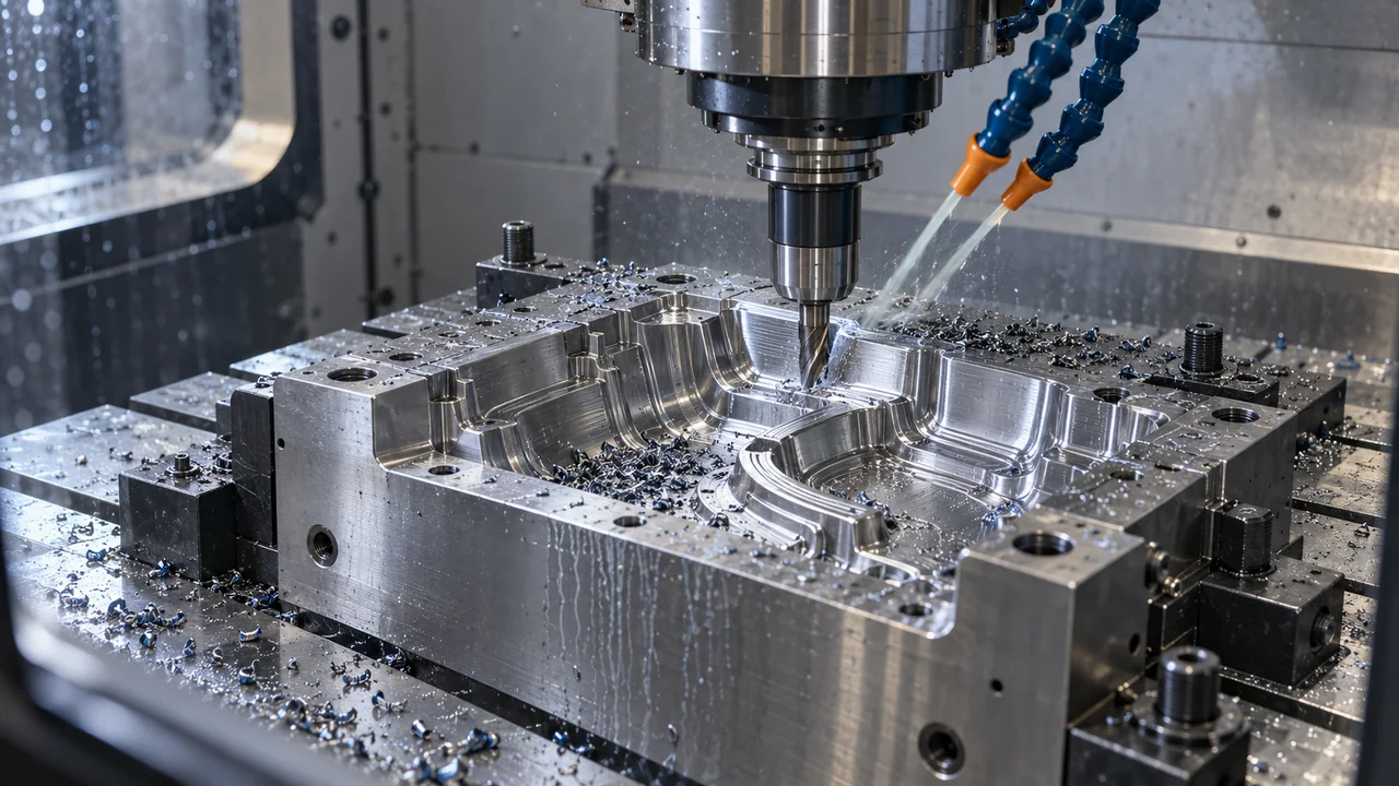 Illustrative precision mold tooling and assembly